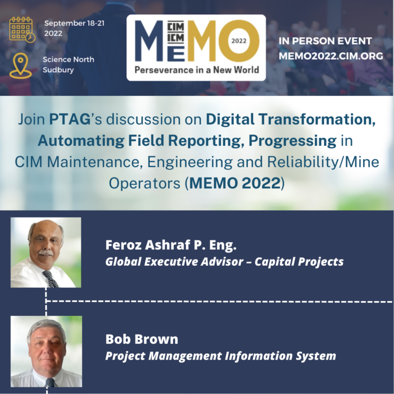 CIM (MEMO 2022) Conference PTAG