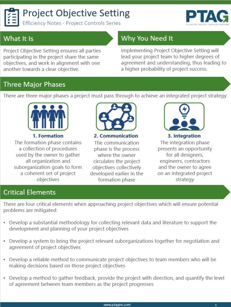Project Controls - PTAG